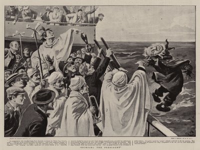 Het Dumpen van de President door Gordon Frederick Browne